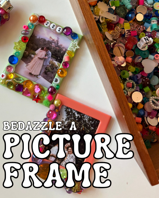 Bedazzle a Picture Frame Kit