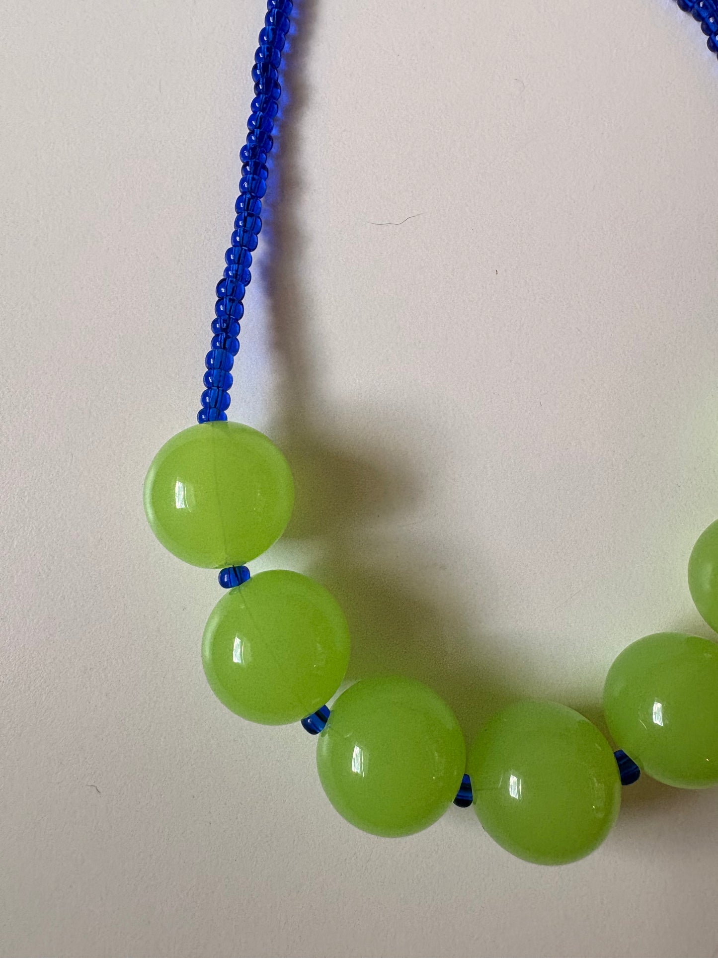 Green and Blues Necklace