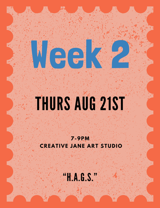 CRAFT CLUB WEEK TWO - AUGUST 21ST