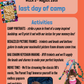 CRAFT CLUB WEEK THREE - AUGUST 28TH